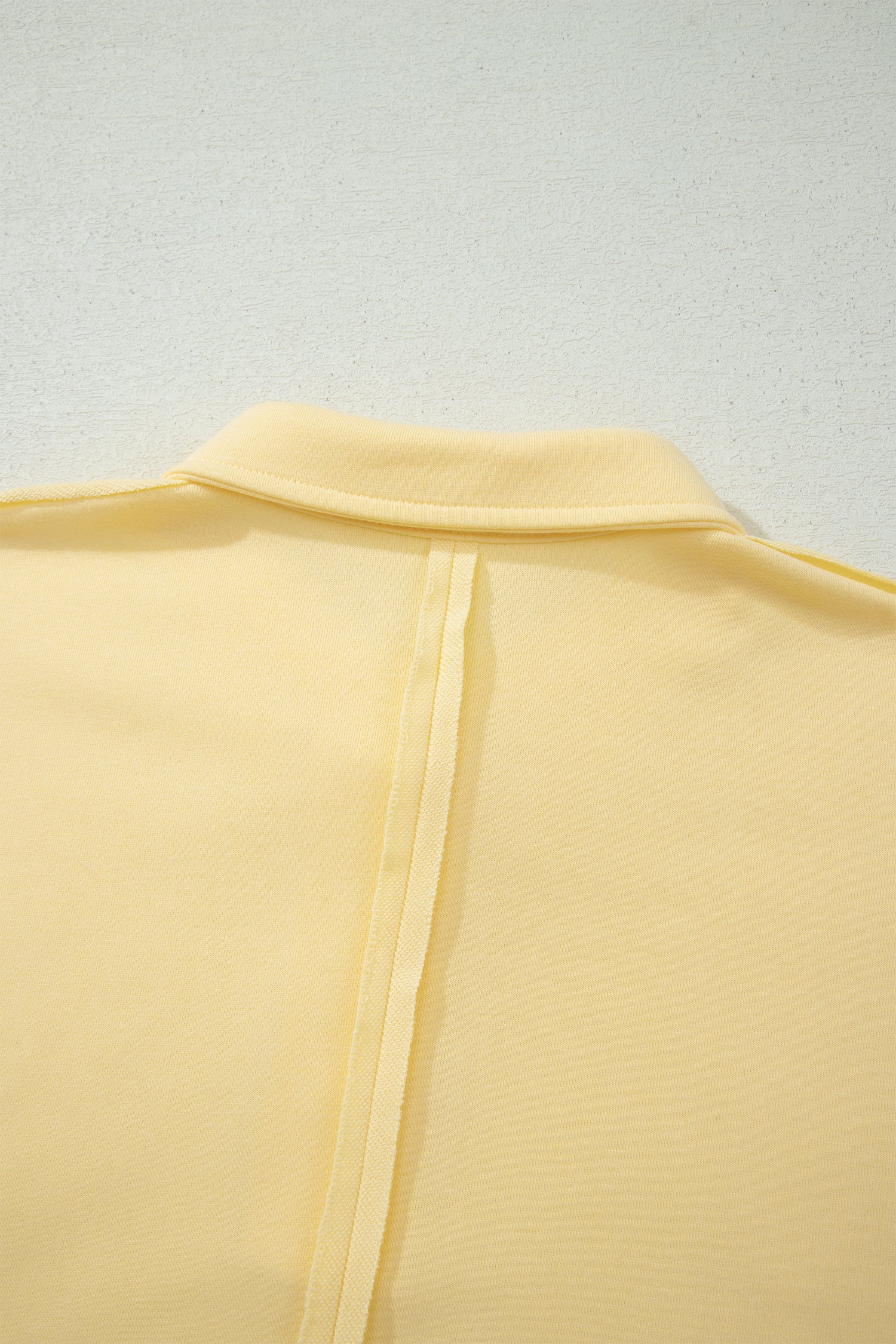 Racing Red Loose Polo Tee Elastic Waist 2pcs Short Set