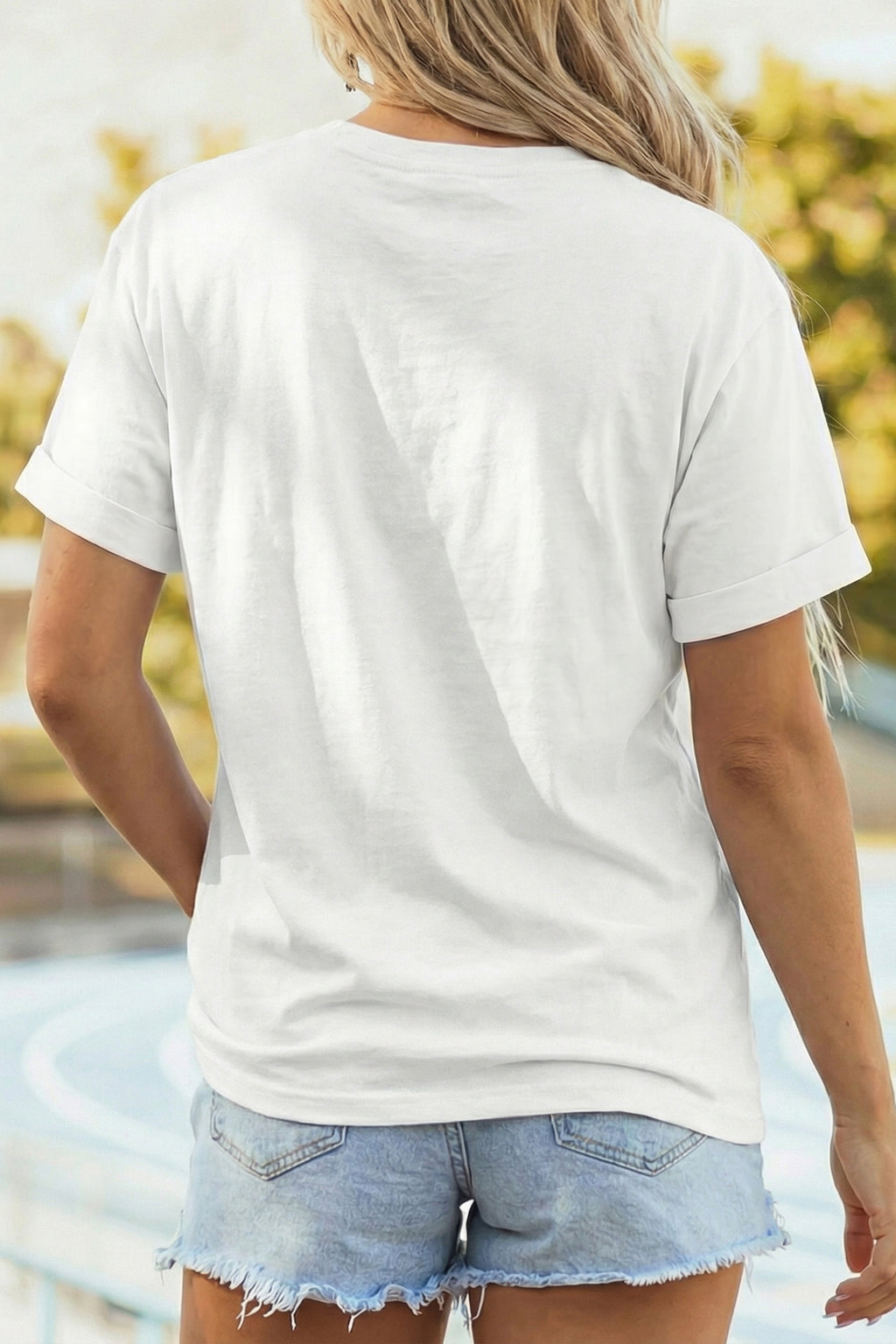 White Easy Peasy Lemon Squeezy Graphic Tee